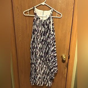 WHITEHOUSE BLACK MARKET SIZE 12 GEOGRAPHIC DESIGN